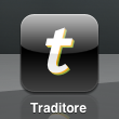 Icône de l’application Traditore (prototype)